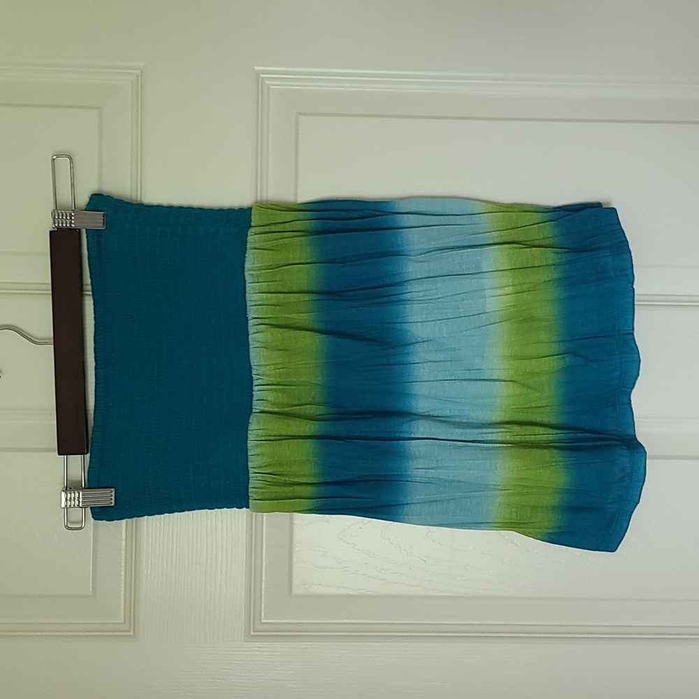 Maurices Blue & Green Sleeveless Top Size - Small NWOT